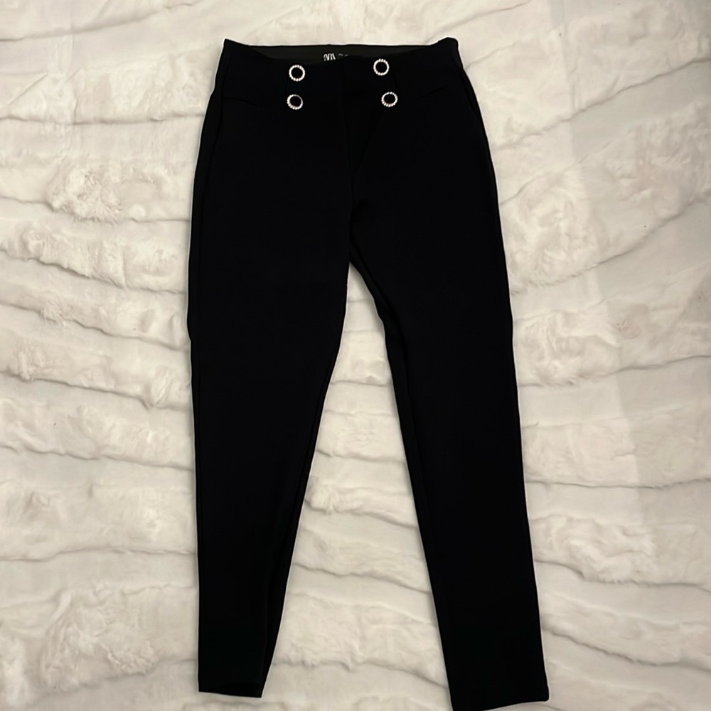 Zara Black Skinny Pants